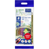 STAEDTLER 61 SET6 Farbstifte Noris Club Set mit 12 Buntstiften in sortierten Farben, 1 Bleistift und 1 Radierer STAEDTLER 61 SET6 Farbstifte Noris Club Set mit 12 Buntstiften in sortierten Farben, 1 Bleistift und 1 Radierer von Staedtler