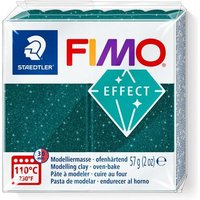 STAEDTLER 8010-562 FIMO® effect Galaxy ofenhärtende Modelliermasse, 57g, galaxy grün von Staedtler