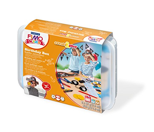 STAEDTLER 8033 05 - Fimo Kids Create and Play Birthday Box Pirat von Staedtler
