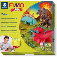 STAEDTLER 8034 07 LY Set Modeliermasse Fimo kids F&P dino von Staedtler