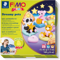 STAEDTLER 8034 28 LY Set Modeliermasse Fimo kids F&P Dreamy Pets von Staedtler