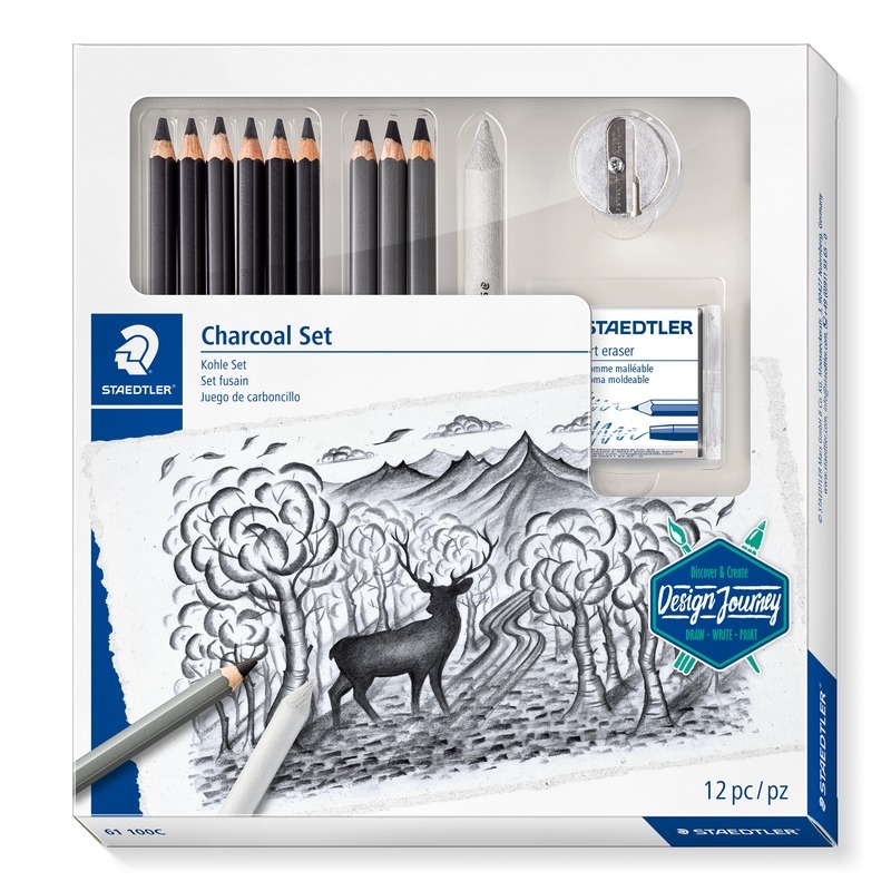 STAEDTLER Charcoal Set Kohlestifte 100 C Set STAEDTLER Charcoal Set Kohlestifte 100 C Set von Staedtler