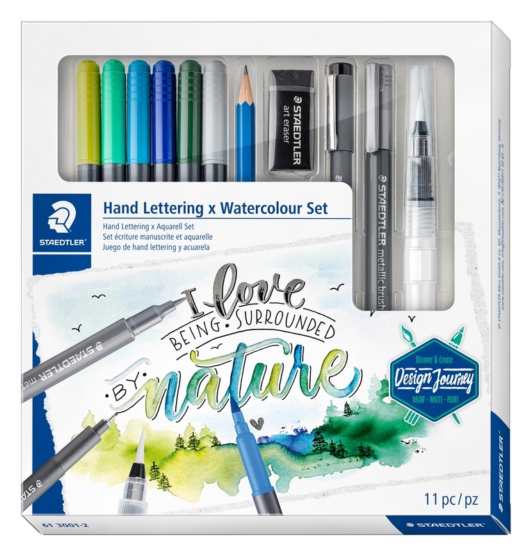 STAEDTLER Mixed Set 6 Handlettering und Aquarell Set 11-tlg STAEDTLER Mixed Set 6 Handlettering und Aquarell Set 11-tlg von Staedtler