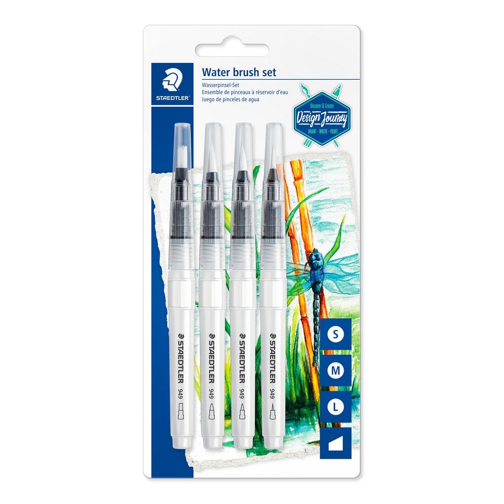 STAEDTLER Wassertankpinsel 949 4 Stk. von Staedtler