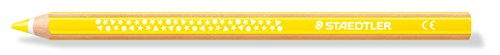 STAEDTLER 1287-1 Dicki Farbstift super jumbo, Sechskantform, 12 Stück im Kartonetu, gelb von Staedtler