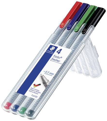 Staedtler 334 SB4 Fineliner 4St. von Staedtler