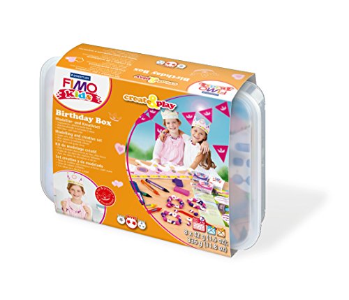 Staedtler 8033 04 - Fimo Kids Create and Play Birthday Box Princess von Staedtler