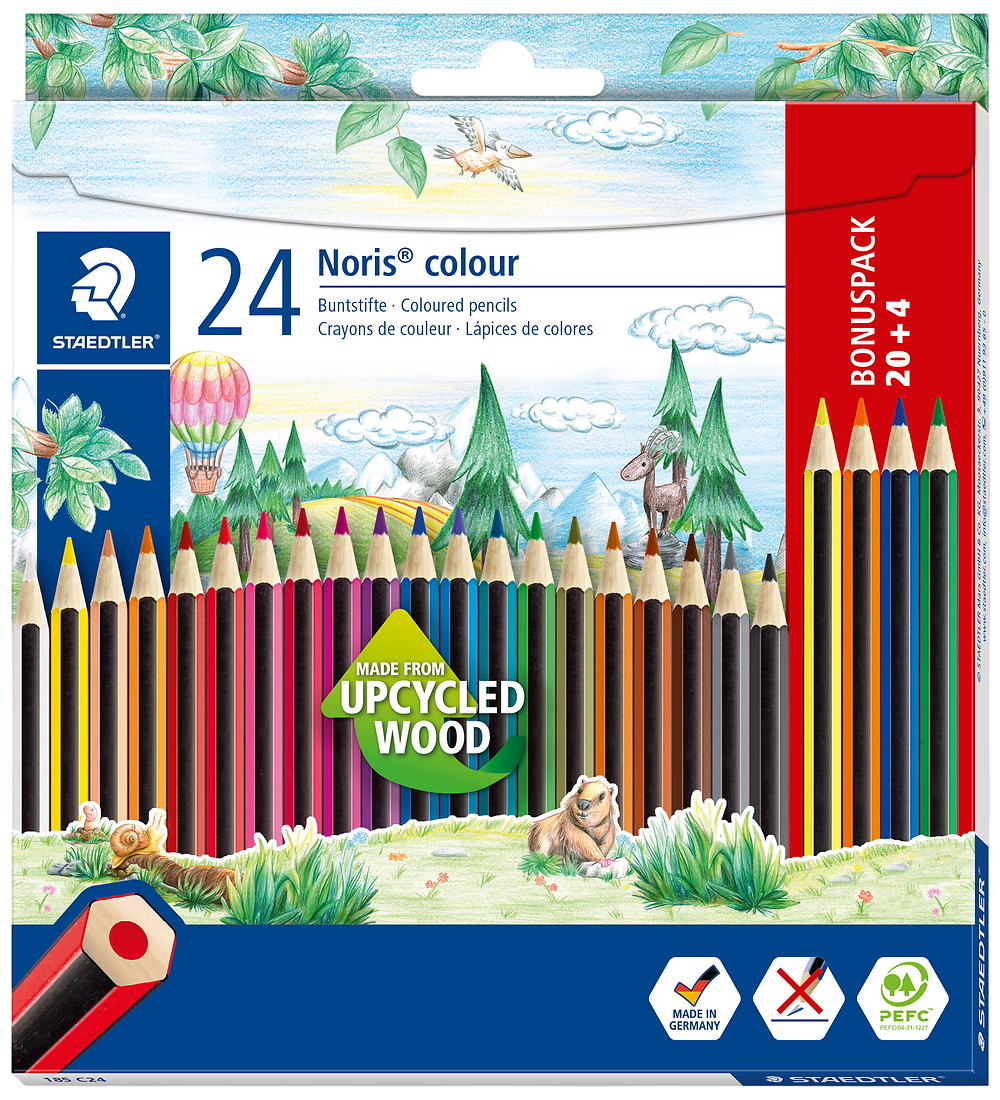Staedtler Buntstifte - Noris Colour Bonus Pack - 20 + 4 st. - Staedtler - One Size - Buntstiftsets Staedtler Buntstifte - Noris Colour Bonus Pack - 20 + 4 st. - Staedtler - One Size - Buntstiftsets von Staedtler