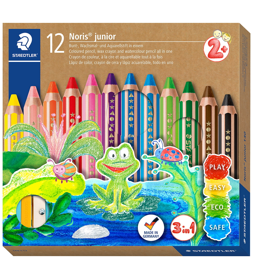 Staedtler Buntstifte - Noris Junior - 3-in-1 - 12 st. m. Bleisti - Staedtler - One Size - Buntstiftsets Staedtler Buntstifte - Noris Junior - 3-in-1 - 12 st. m. Bleisti - Staedtler - One Size - Buntstiftsets von Staedtler