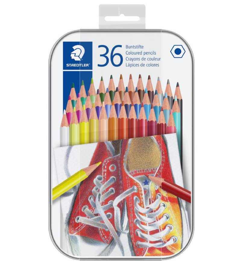 Staedtler Buntstifte - Sechseckig - 36 st. - Staedtler - One Size - Buntstiftsets Staedtler Buntstifte - Sechseckig - 36 st. - Staedtler - One Size - Buntstiftsets von Staedtler