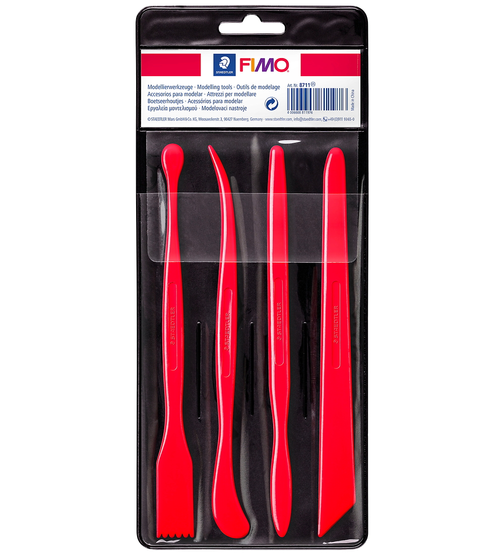 Staedtler FIMO Werkzeuge für Knete - Rot - Staedtler - One Size - Knete Staedtler FIMO Werkzeuge für Knete - Rot - Staedtler - One Size - Knete von Staedtler