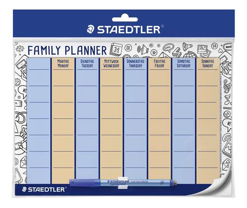Staedtler Familienplaner Lumocolor® family planner set 641 FP 641 FP DIN A4 1 Woche/1 Seite 1St. von Staedtler