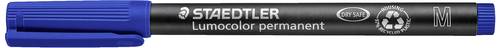 Staedtler Lumocolor permanent M DRY SAFE 317-3 Permanentmarker Blau wasserfest: Ja von Staedtler