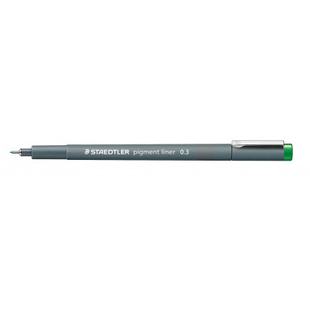 Staedtler Pigment Liner Stift Grün 0,3mm - 1 Stk Staedtler Pigment Liner Stift Grün 0,3mm - 1 Stk von Staedtler