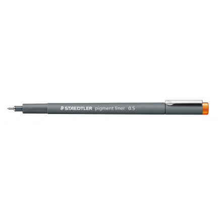 Staedtler Pigment Liner Stift Orange 0,5mm - 1 Stk Staedtler Pigment Liner Stift Orange 0,5mm - 1 Stk von Staedtler
