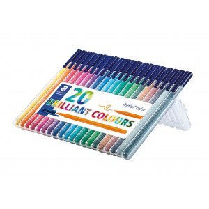 Staedtler Triplus Color Stifte versch. Farben 1mm - 20 Stk von Staedtler