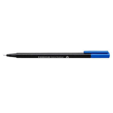 Staedtler Triplus Fineliner Stift Cyanblau 0,3mm - 1 Stk von Staedtler
