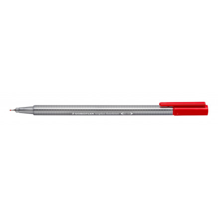 Staedtler Triplus Fineliner Stift Rot 0,3mm - 1 Stk von Staedtler
