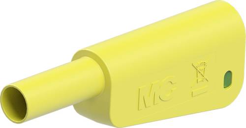 Stäubli SLQ-4N-46 Sicherheits-Lamellenstecker Stecker Stift-Ø: 4mm Gelb, Grün von Stäubli