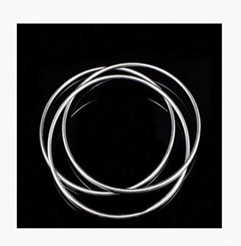 Stage Magic Chinesische Verbindungsringe - Stufe 3 Ringe 30 cm (Edelstahl) - Zaubertricks von Stage Magic