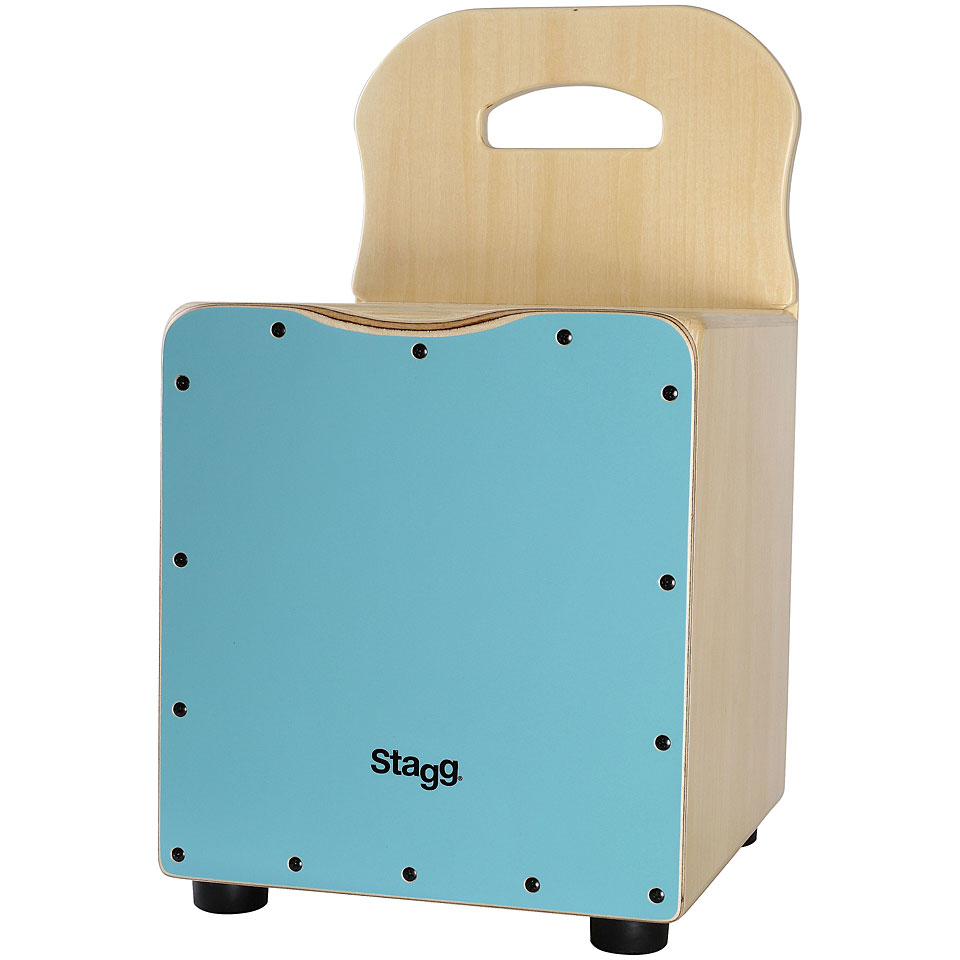 Stagg Blue Kids Cajon with Easygo Backrest Cajon Stagg Blue Kids Cajon with Easygo Backrest Cajon von Stagg