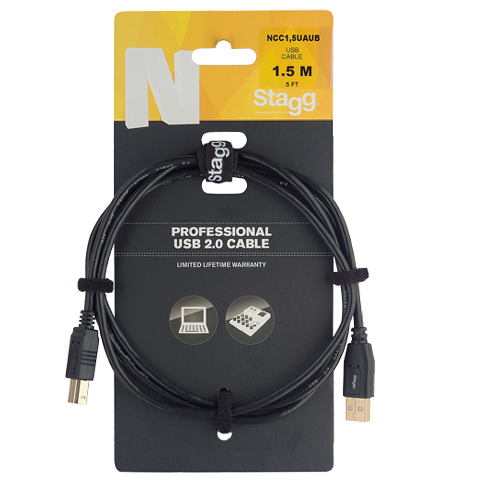 Stagg NCC1,5UAUB USB-Kabel von Stagg