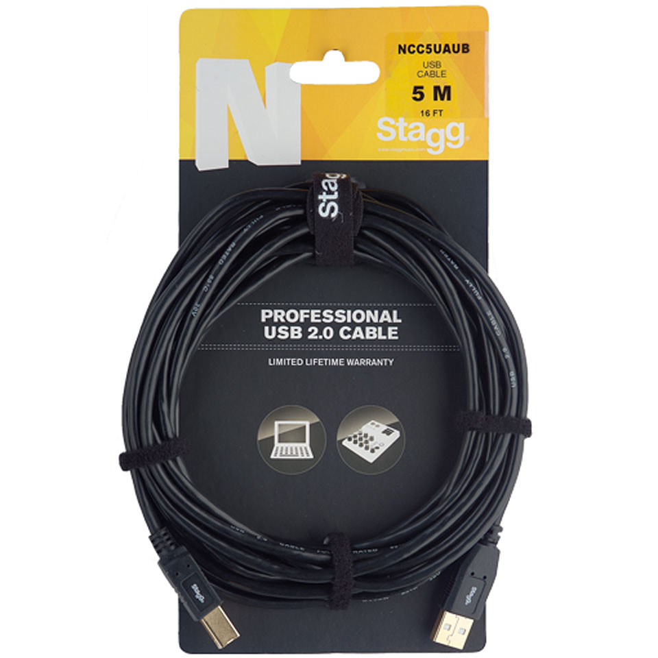 Stagg NCC5UAUB USB-Kabel Stagg NCC5UAUB USB-Kabel von Stagg