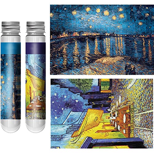Stakee 2 Sets Mini -Puzzles Van Gogh Berühmte Gemälde Puzzle Herausforderung an Micro Puzzle House Entertainment Toys Für Erwachsene Stakee 2 Sets Mini -Puzzles Van Gogh Berühmte Gemälde Puzzle Herausforderung an Micro Puzzle House Entertainment Toys Für Erwachsene von Stakee