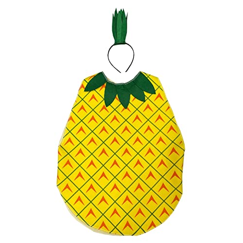 Stakee Ananas Kostüm Cartoon Obst Kleidung Kinder Performance Kleidung Obstgeformte Kostüm Für Kinder Leistung von Stakee