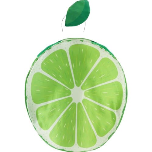 Stakee Grünes Limettenfrucht-comedy-kostüm Für Erwachsene, Obst-fantasie-party-kostüm Für Erwachsene, Unisex, Lustiges Anziehkostüm, Einheitsgröße von Stakee