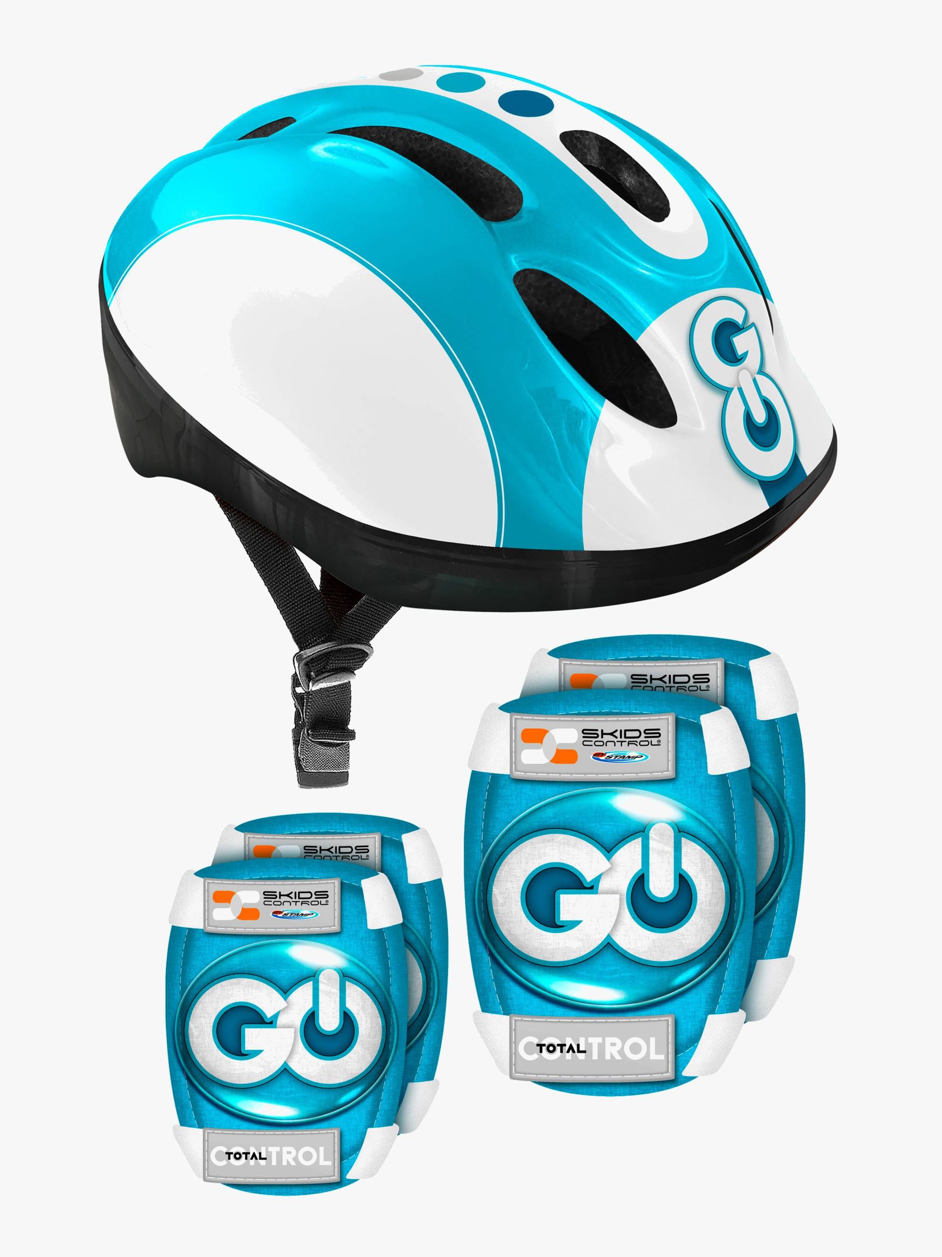 Skids Control Helm und Schutzset, Blau Skids Control Helm und Schutzset, Blau von Stamp