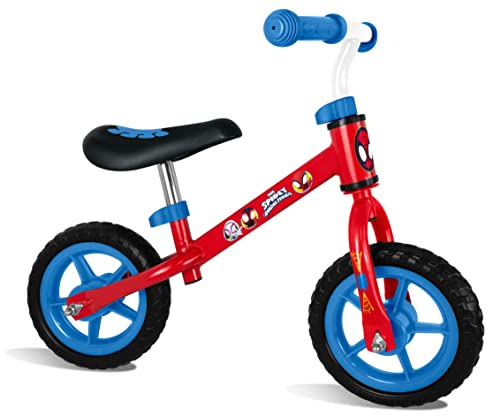 STAMP Boys Spidey Running Bike, Blau Rot, One Size von Stamp