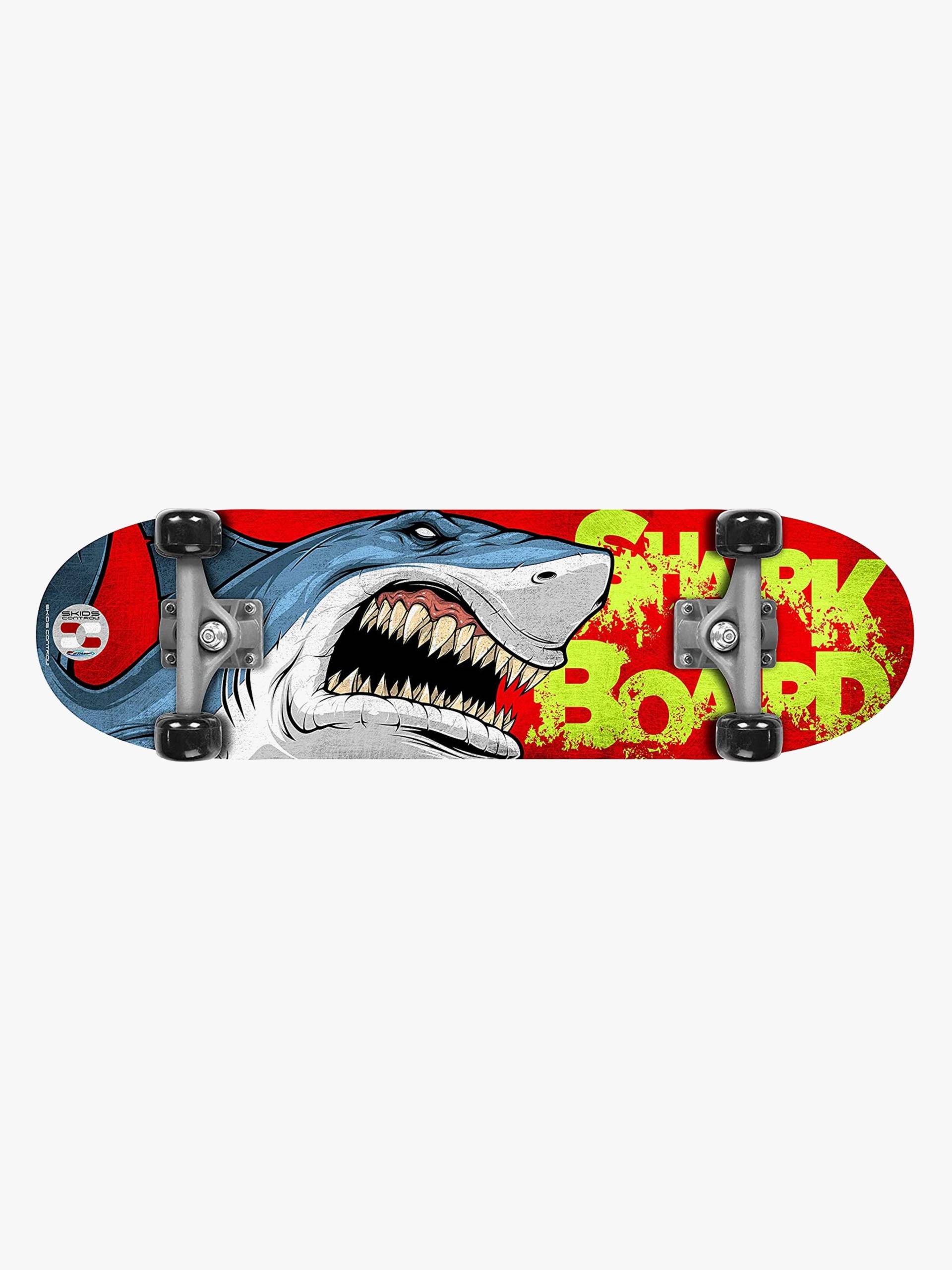 Stamp Shark Skids Skateboard von Stamp