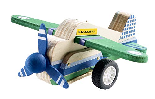 STANLEY jr. JK029-SY Bausatz Rückziehflugzeug Werkzeug für Kinder von Stanley Jr.