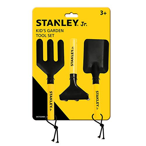 Stanley Jr. SGH001-03-SY Gartengeräte Garten Handwerkzeug Set für Kinder, Gelbschwarz Stanley Jr. SGH001-03-SY Gartengeräte Garten Handwerkzeug Set für Kinder, Gelbschwarz von Stanley Jr.