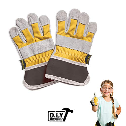Stanley Jr. Arbeitshandschuhe für Kinder - Hergestellt aus robustem und langlebigem Material für optimalen Schutz beim Spielen und Erkunden, gelbschwarz Stanley Jr. Arbeitshandschuhe für Kinder - Hergestellt aus robustem und langlebigem Material für optimalen Schutz beim Spielen und Erkunden, gelbschwarz von Stanley Jr.