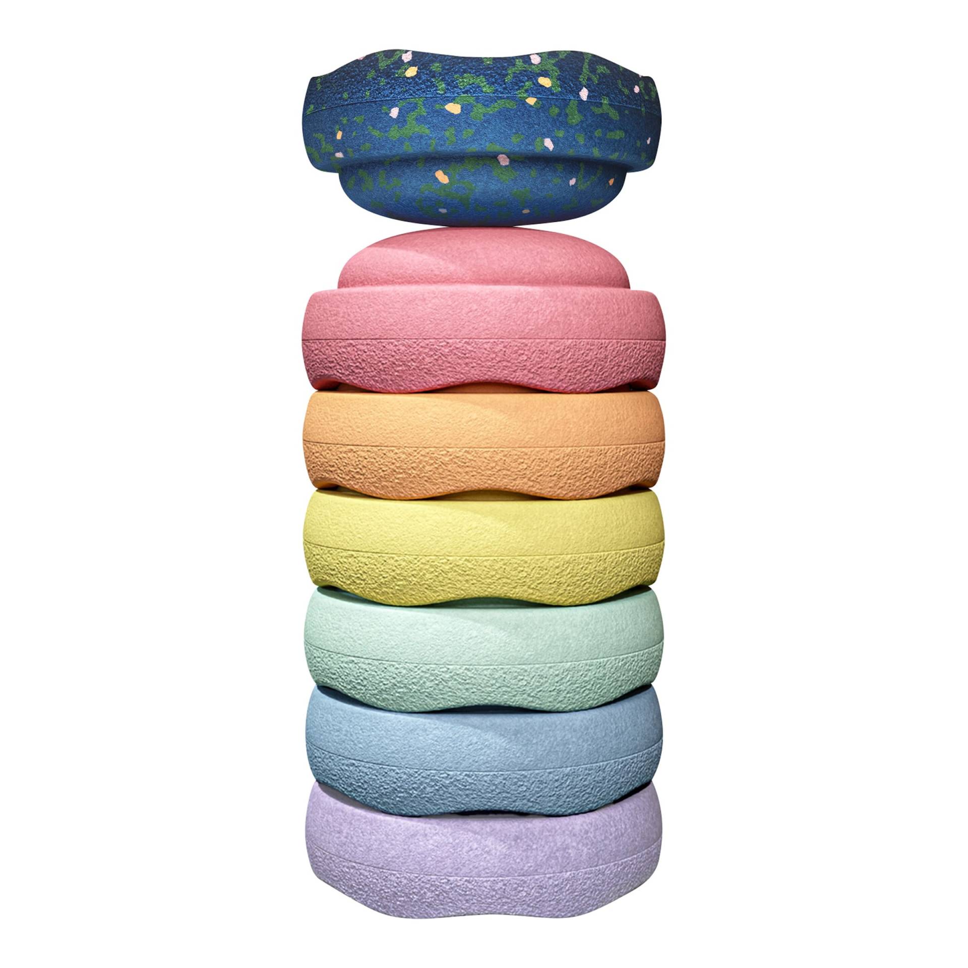 Stapelstein Stapelstein Mini Rainbow Spring Special von Stapelstein