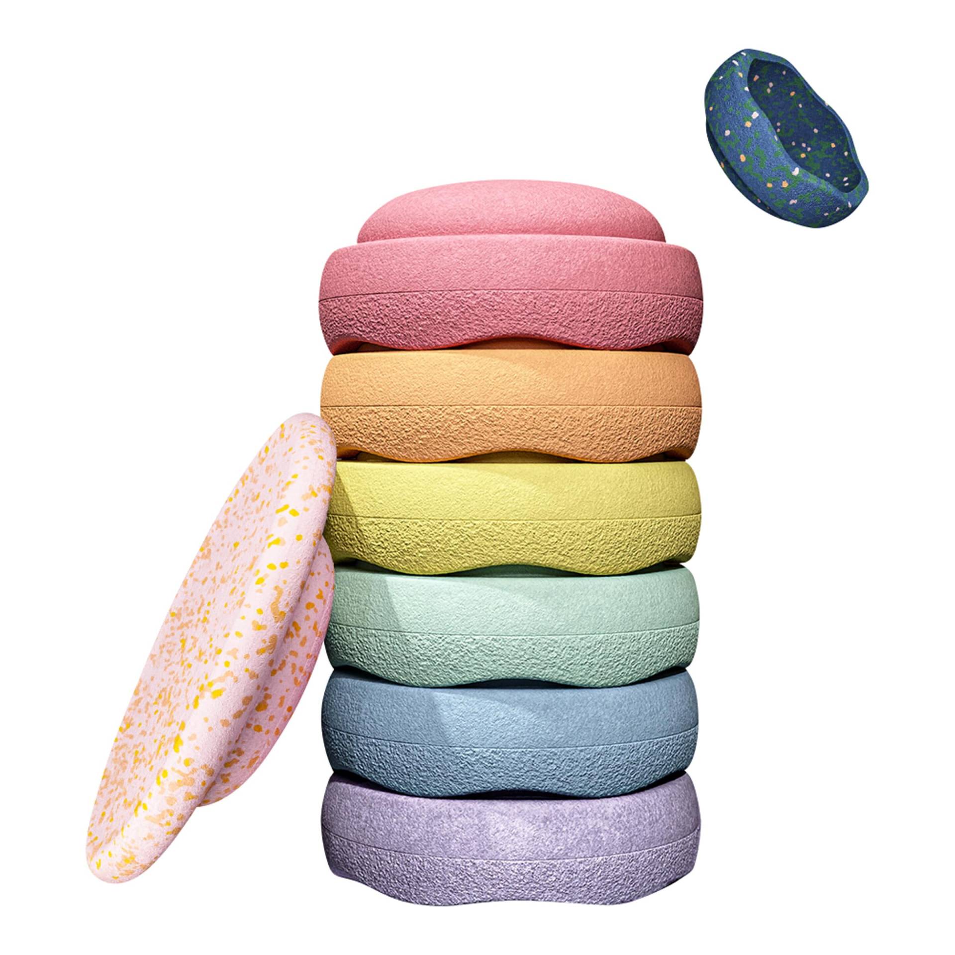 Stapelstein Stapelstein Rainbow Set Spring Special von Stapelstein