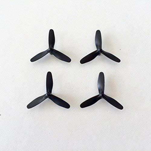 Starkid Ersatzteil Rotorblätter 3-Blatt X-UFO 4 68085 X-UFO 4 PRO 68047 X-UFO NEO 4 68215 Mini Quadrocopter schwarz 68660 990226 von Star Kid