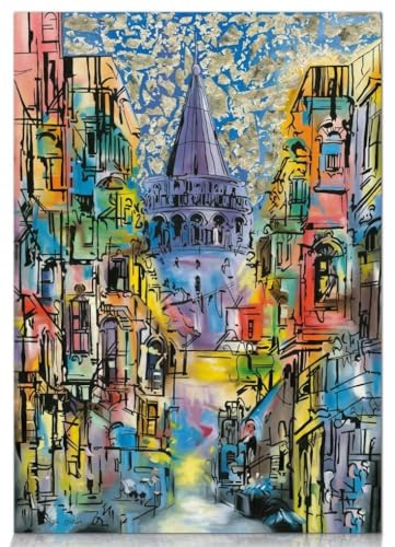 Star Puzzle 1000 Teile Galata Turm Puzzle(goldene Varianten) von Star Oyun