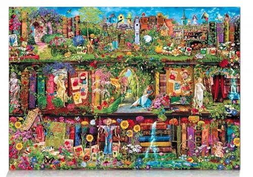 Star Puzzle 2000 Teile Garten im Regal Puzzle - Aimee Stewart von Star Puzzle