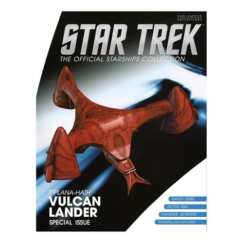 Star Trek Eaglemoss Starships Vulcan Lander (The TPlana Hath) Magazin von Star Trek