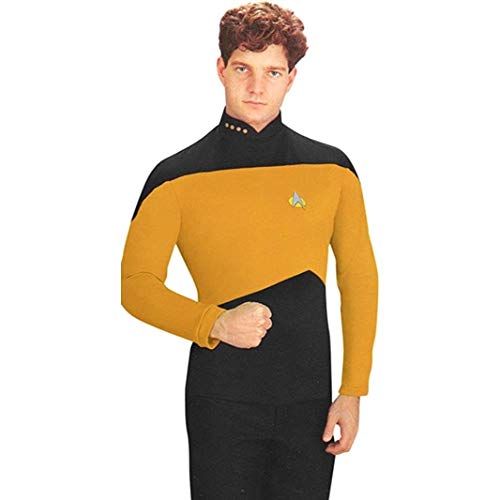 Star Trek - The Next Generation - Raumschiff Enterprise - Uniform Shirt - Gold - M von Star Trek