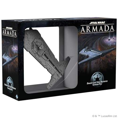 Fantasy Flight Games - Star Wars Armada: Galactic Republic: Onager-Class Star Destroyer - Miniature Game von Atomic Mass Games