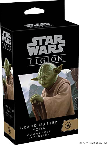 Atomic Mass Games, Star Wars Legion: Galactic Republic Expansions: Grand Master Yoda, Unit Expansion, Miniatures Game, Ages 14+, 2 Players, 90 Minutes Playing Time von Star Wars