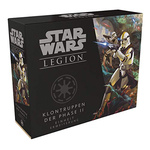 Atomic Mass Games, Star Wars: Legion – Klontruppen der Phase II, Erweiterung, Tabletop, 2 Spieler, Ab 14+ Jahren, 120-180 Minuten, Deutsch Atomic Mass Games, Star Wars: Legion – Klontruppen der Phase II, Erweiterung, Tabletop, 2 Spieler, Ab 14+ Jahren, 120-180 Minuten, Deutsch von Atomic Mass Games