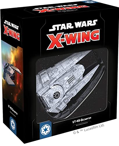 Atomic Mass Games, Star Wars: X-Wing 2. Edition – VT-49-Decimator, Erweiterung, Tabletop, 2 Spieler, Ab 14+ Jahren, 45+ Minuten, Deutsch von Fantasy Flight Games