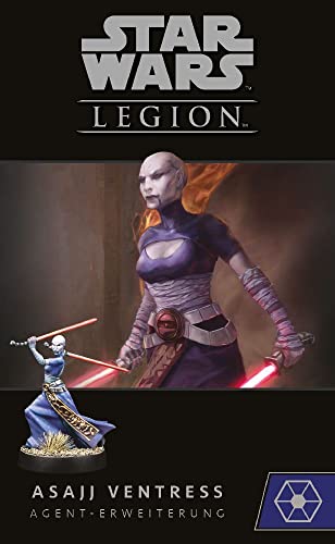 Atomic Mass Games, Star Wars: Legion – Asajj Ventress, Agent-Erweiterung, Tabletop, 2 Spieler, Ab 14+ Jahren, 120-180 Minuten, Deutsch Atomic Mass Games, Star Wars: Legion – Asajj Ventress, Agent-Erweiterung, Tabletop, 2 Spieler, Ab 14+ Jahren, 120-180 Minuten, Deutsch von Star Wars