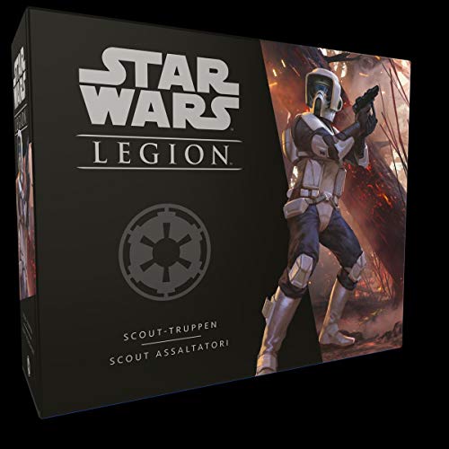 Atomic Mass Games, Star Wars: Legion – Scout-Truppen, Erweiterung, Tabletop, 2 Spieler, Ab 14+ Jahren, 120-180 Minuten, Deutsch Atomic Mass Games, Star Wars: Legion – Scout-Truppen, Erweiterung, Tabletop, 2 Spieler, Ab 14+ Jahren, 120-180 Minuten, Deutsch von Star Wars