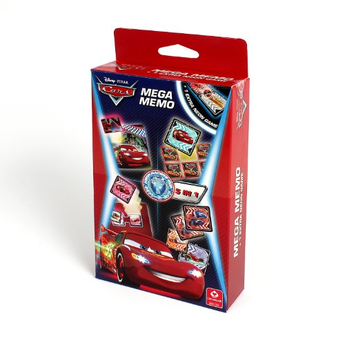 Cartamundi 22500373 Cars 22500373-Cars Neon, Mega Memo Cartamundi 22500373 Cars 22500373-Cars Neon, Mega Memo von Cartamundi